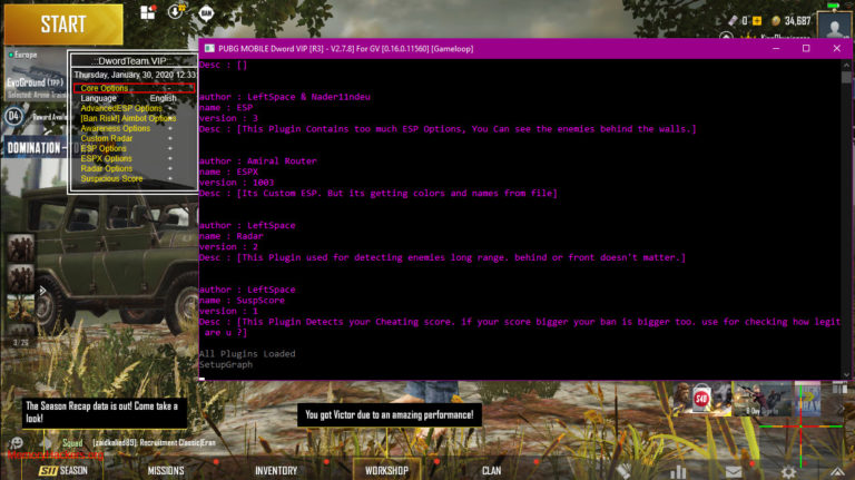 PUBG Hack Download Memory Loader For PC Emulator – Season ...