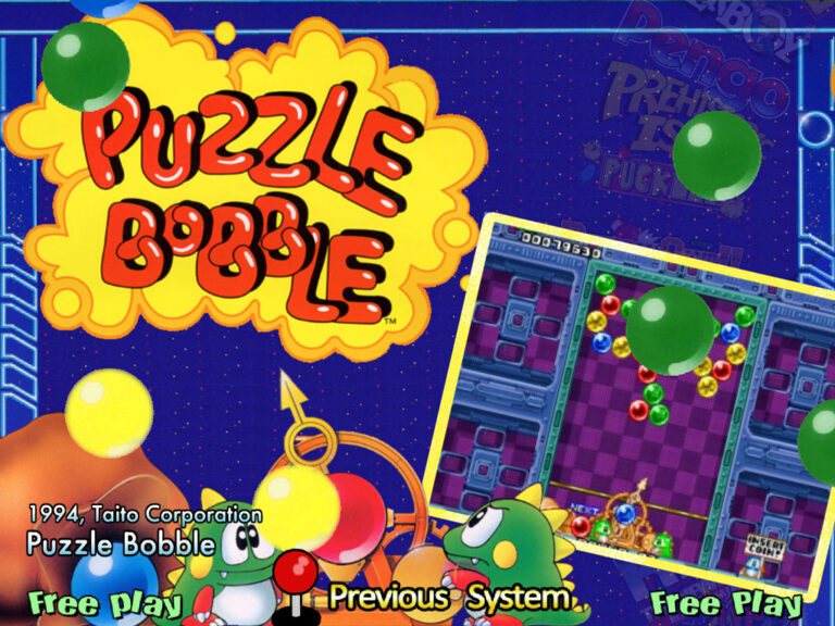 free puzzle bobble game